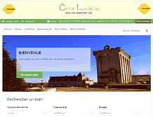 Tablet Screenshot of cefa-immobilier.com